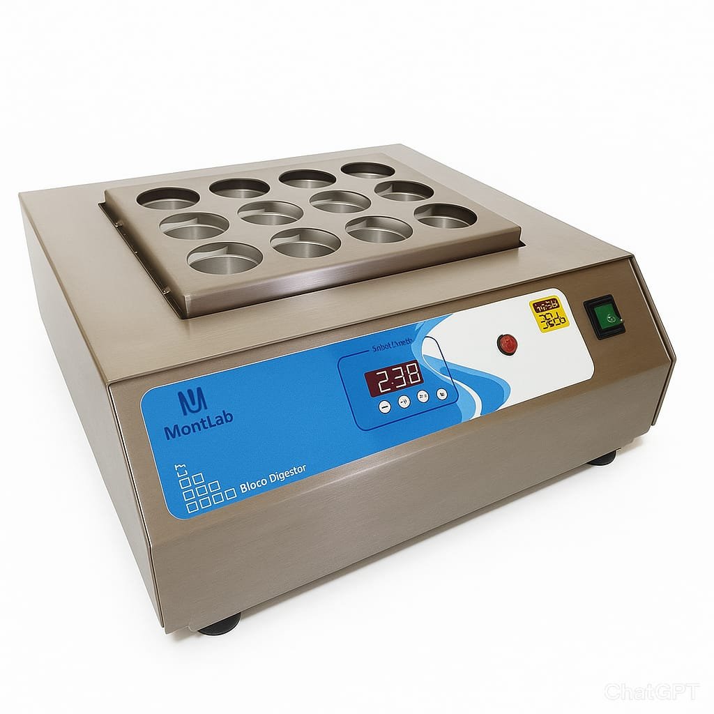 BLOCO DIGESTOR MACRO 12 TUB Bloco digestor macro digital