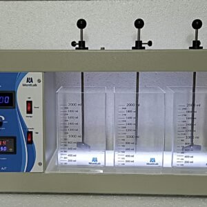 Agitador Jar Test Digital Para Ensaio de Floculação com Timer de 0 a 300 RPM 3 ou 6 Provas de 2L Mod. AJT-T-03D12 – BIVOLT