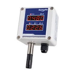 Transmissor de Umidade e Temperatura com USB, Indicação Local e Saída 4-20mA